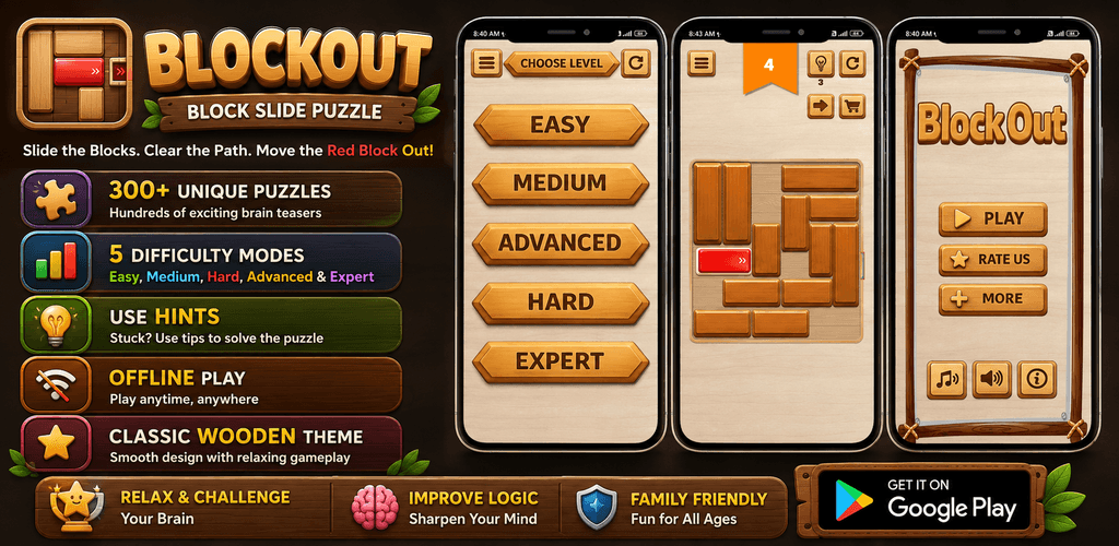 Blockout feature graphic