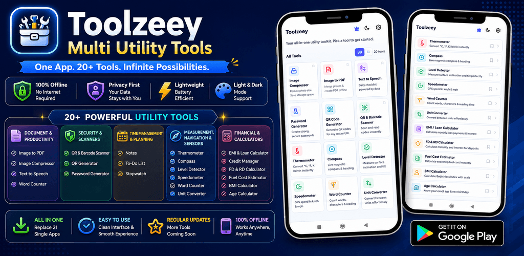 ToolZeey feature graphic