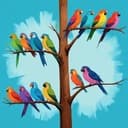 Bird Sort - Nature Puzzle Game Icon