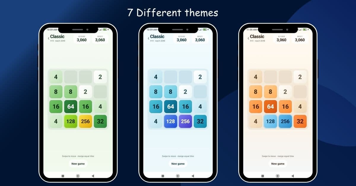 2048 gameplay screenshot 2