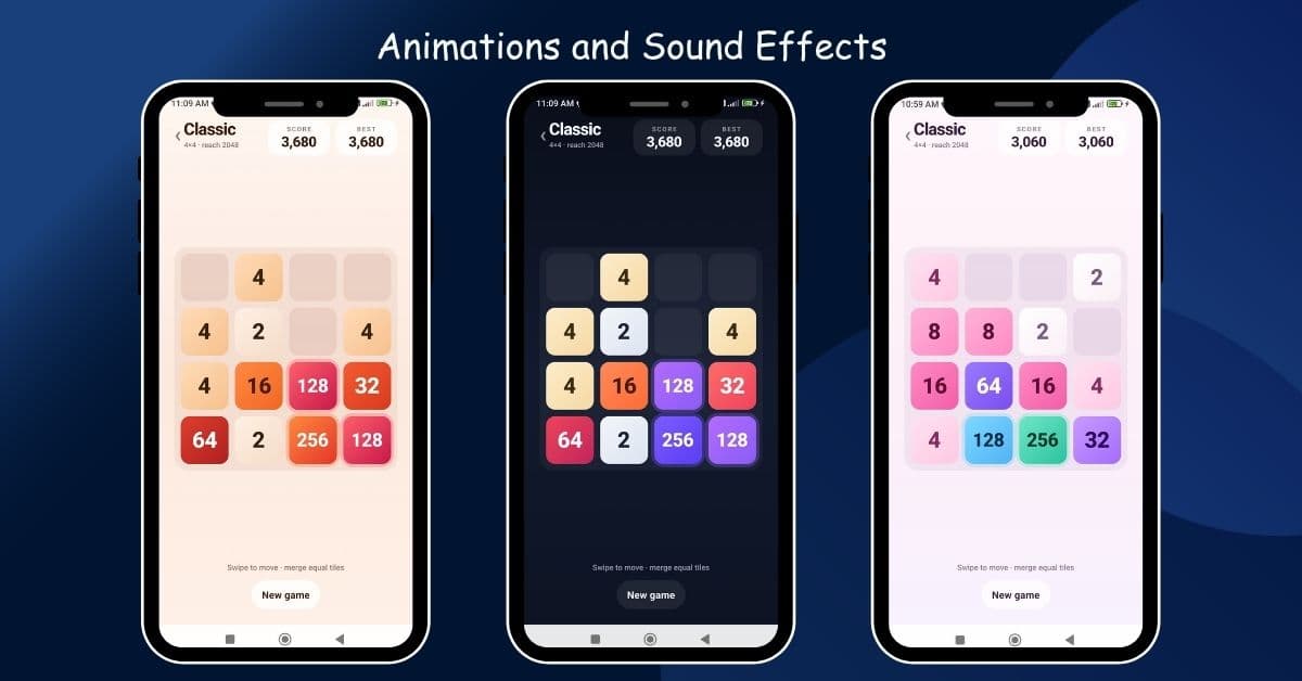 2048 gameplay screenshot 3